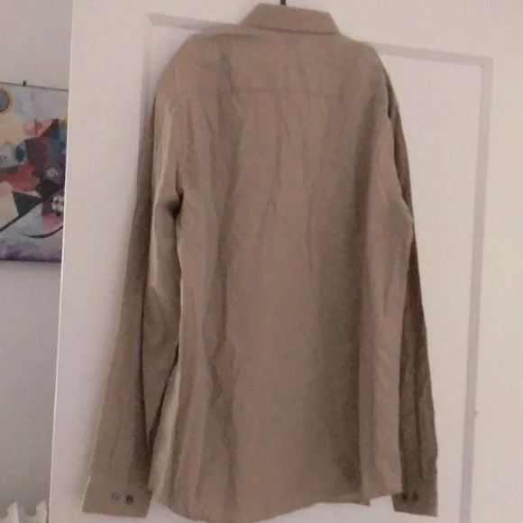 THEORY (L) Irving 2P Beige Stone Spring Ripstop - Picture 5 of 15